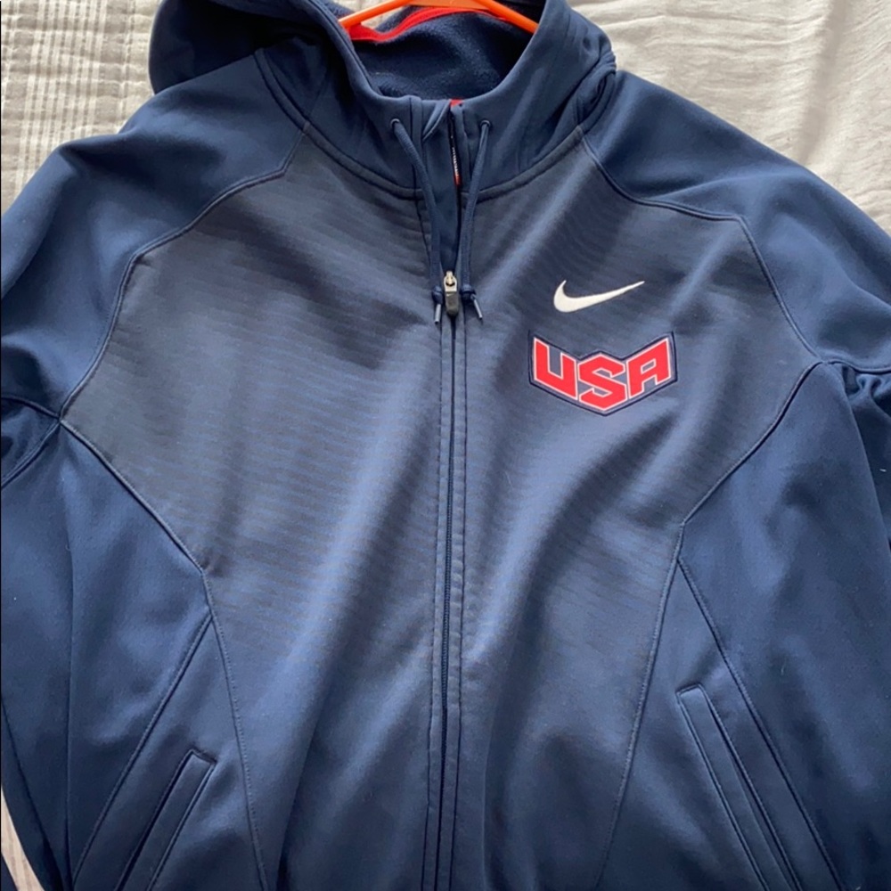 Nike USA zip up hoodie